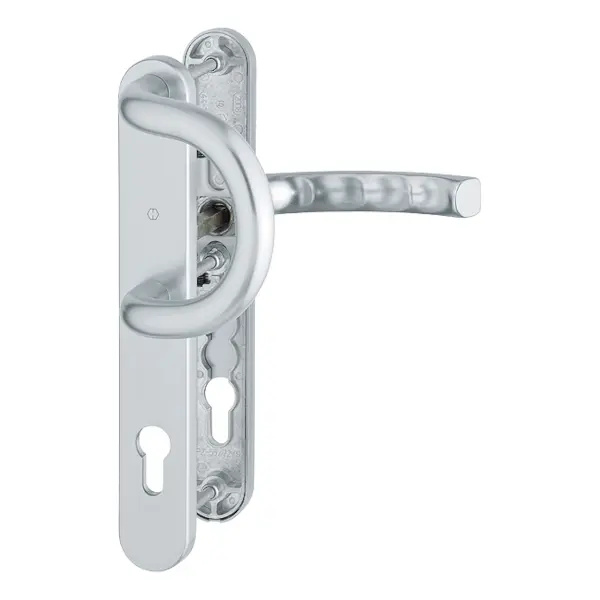 Liege - Complete Handle - 36 mm Plate, Silver Color
