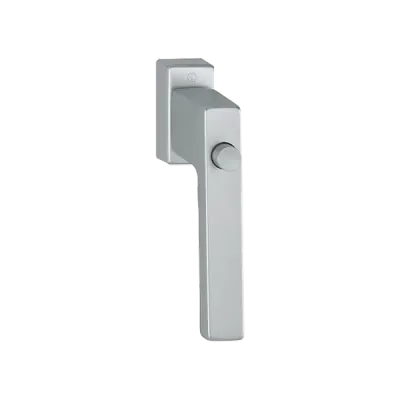 Toulon - Klamka okienna z przyciskiem 37 mm, kolor stalowy