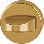 Pokrętło drzwiowe do sztywnego łańcucha, kolor stare złoto F4