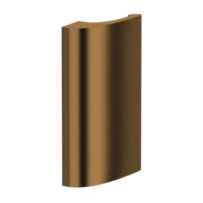 Uchwyt balkonowy aluminiowy DeLuxe, kolor starego złota F4 piasek