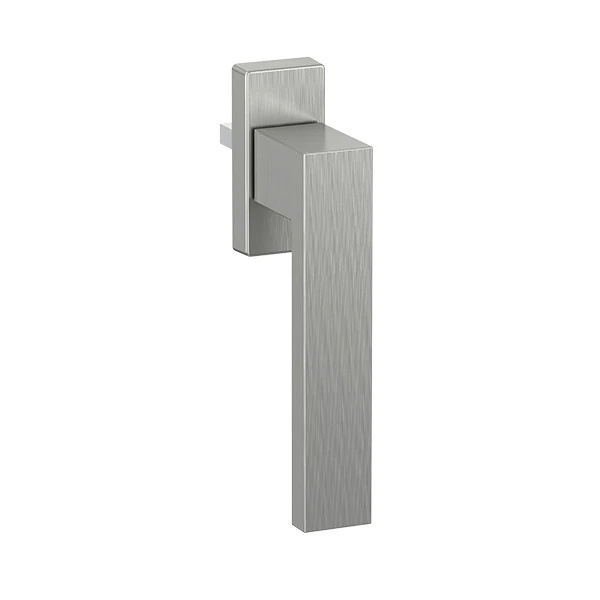Dublin - Window Handle Made of Aluminium, F6 Brushed Inox Color