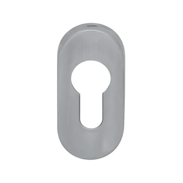 Rozeta owalna na wkładkę PZ, Core+ 6679, stal szlachetna