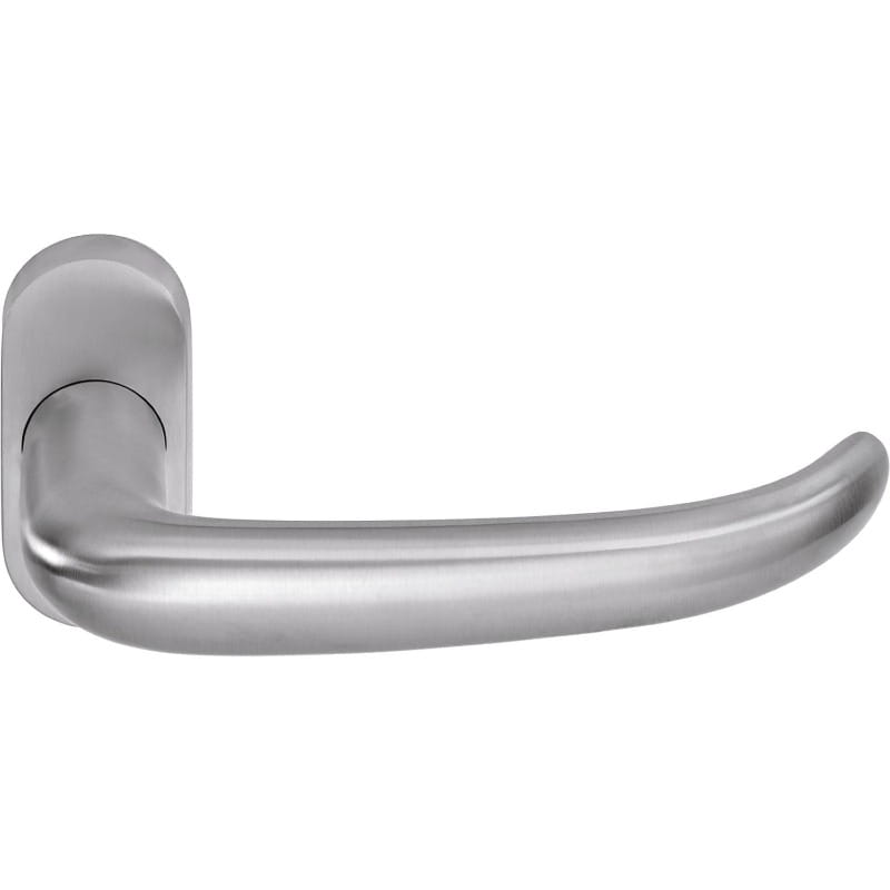 Klamka połówkowa CORE+ 8999 ze stali nierdzewnej, na owalnej rozecie