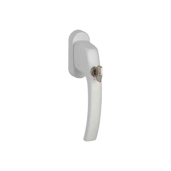 Angelika - Window Handle TBT with Key, White Color