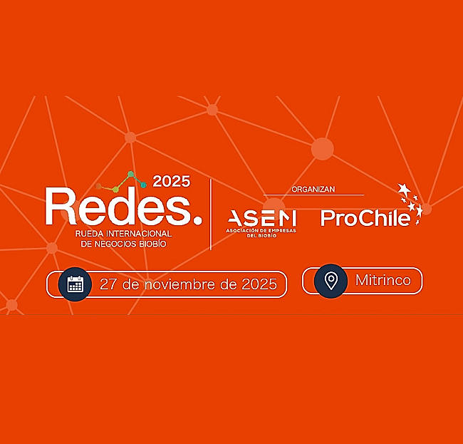 Redes 2025. Rueda Internacional de Negocios Bío Bío