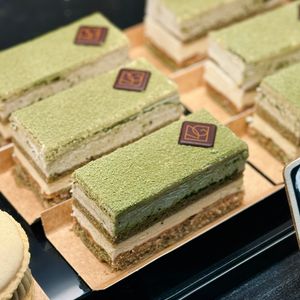 Opera Matcha Chocolat blanc