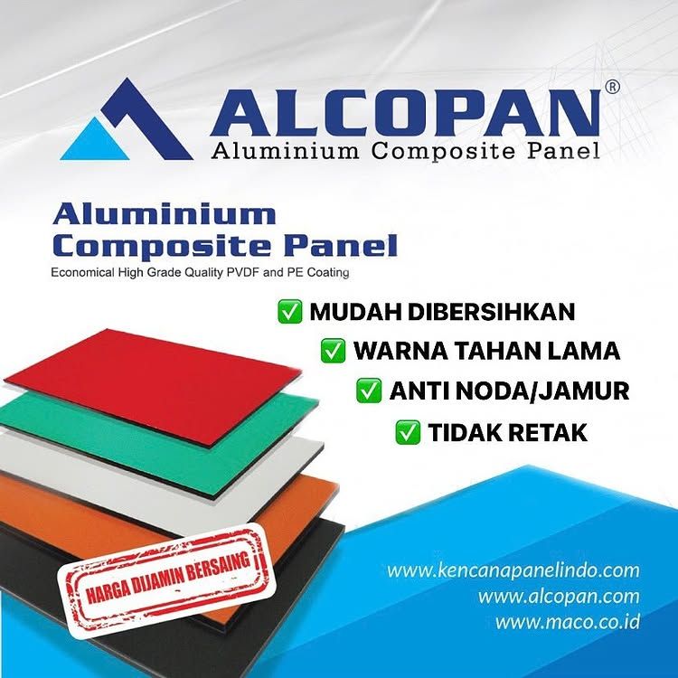 Spesifikasi ACP Alcopan