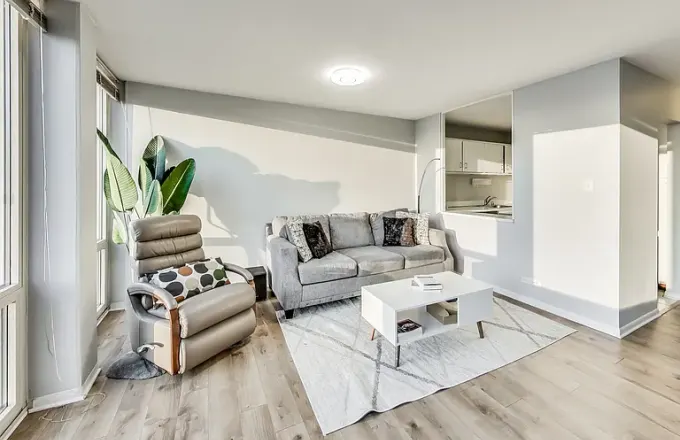 111 E Chestnut Streeterville condo remodel by Assembly Squad -- open concept high-rise transformation