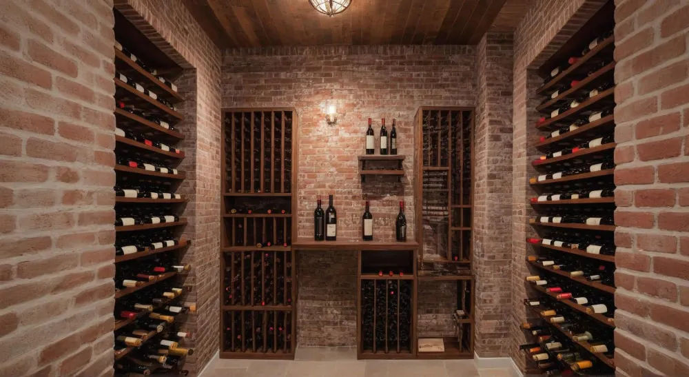 Historic Glencoe basement with stone foundation renovation