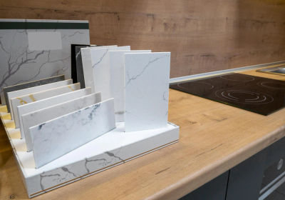 Countertop samples quartz granite marble