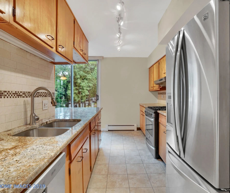 Before: Original kitchen