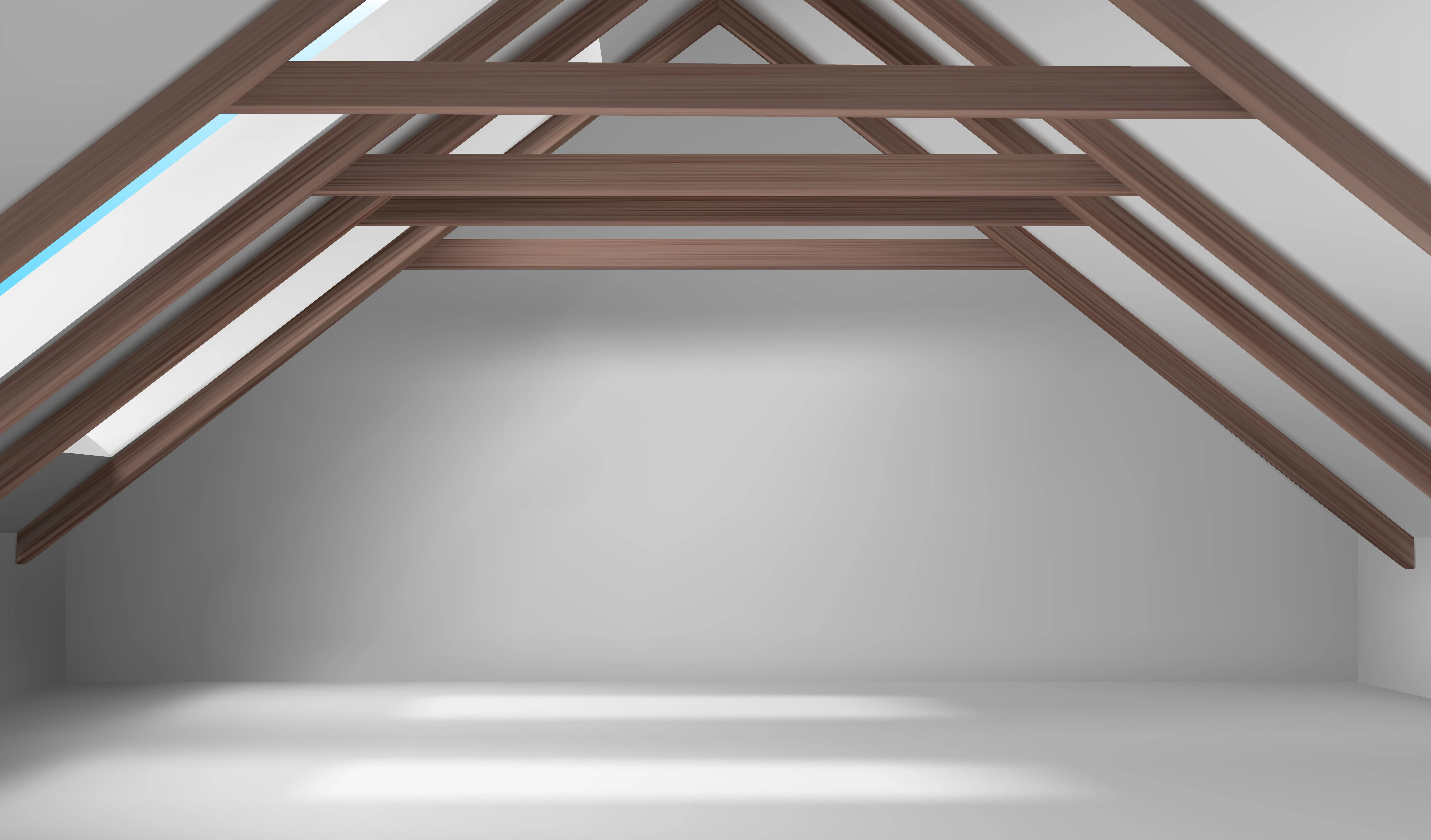 Finished attic conversion in Chicago home with vaulted ceilings and natural light