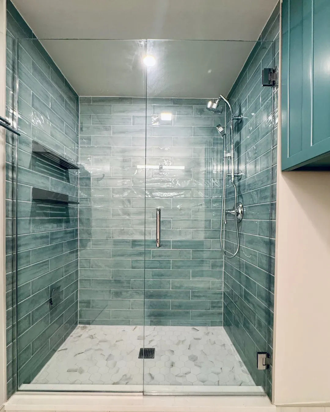 Modern Chicago bathroom renovation completed 2026 -- Assembly Squad Remodeling