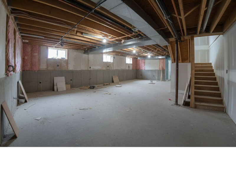 Basement finishing Chicago -- family room and ADU conversion by Assembly Squad