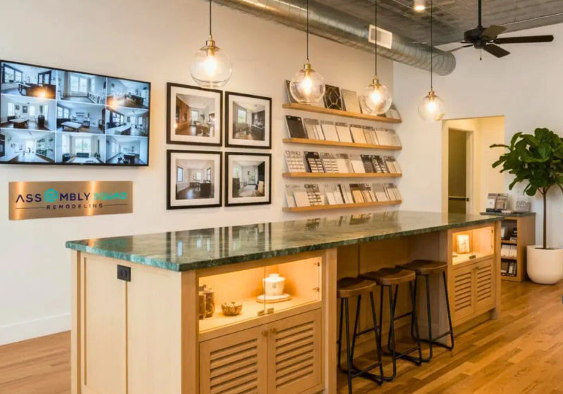 Assembly Squad design-build showroom Lincoln Park Chicago