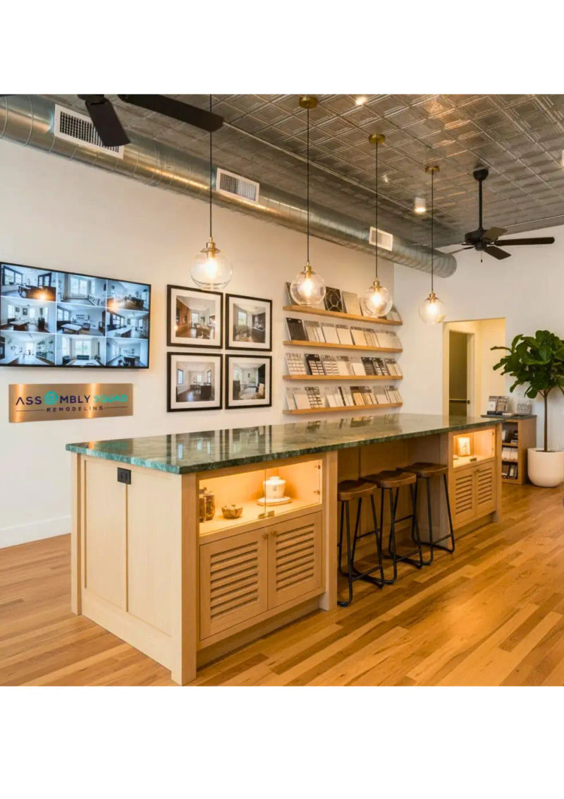 Chicago design showroom interior