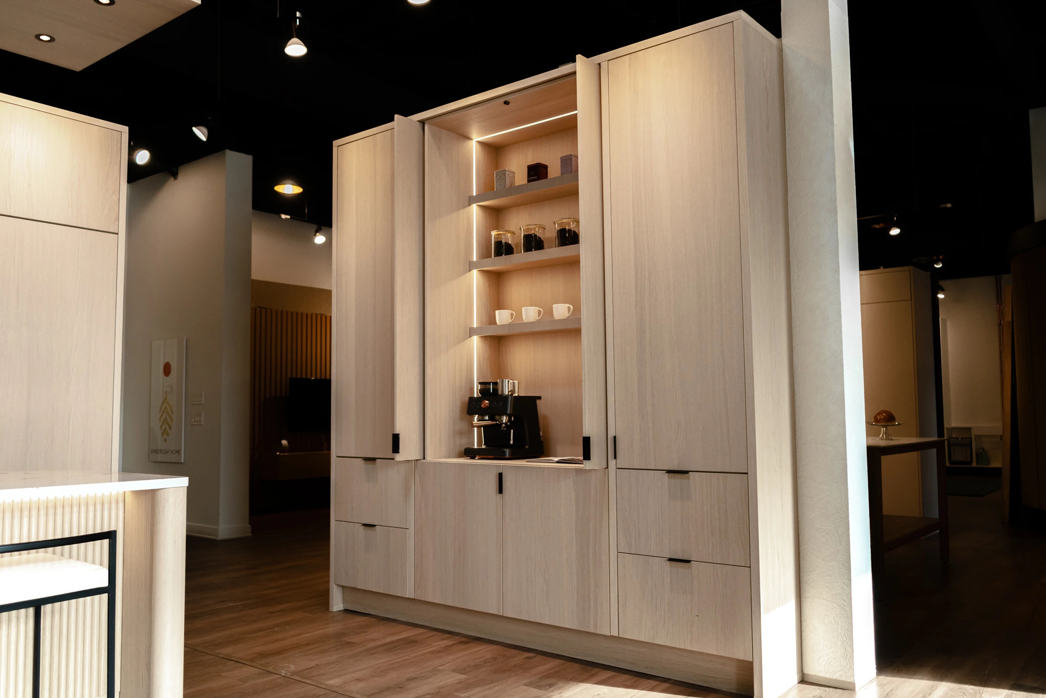 Illinois-made custom cabinetry for Andersonville kitchen