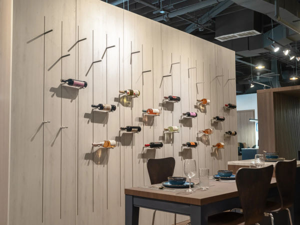 Custom wine bar cabinets Wilmette