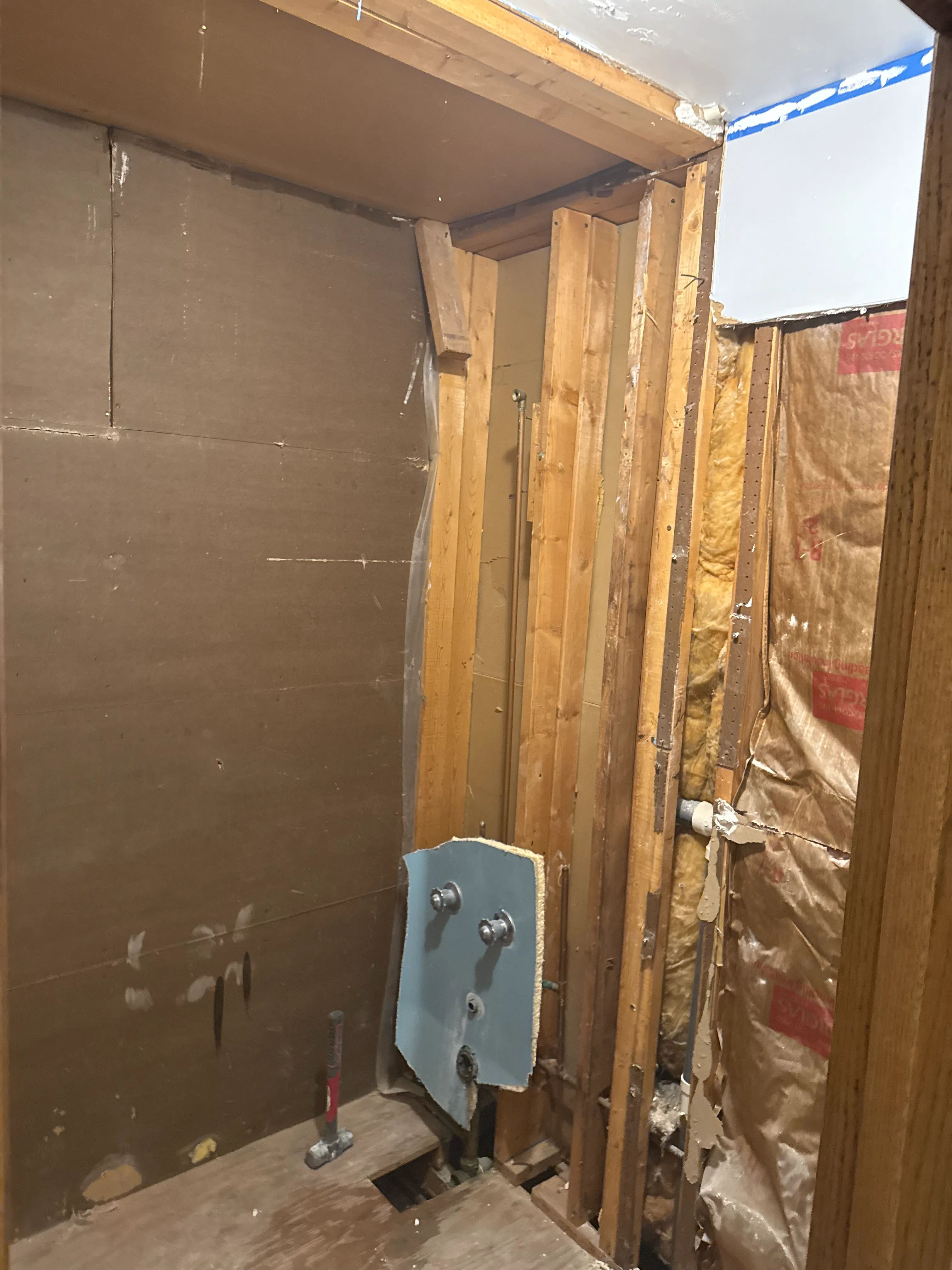 Kitchen demolition phase