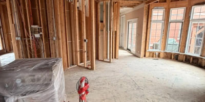 Wicker Park open concept custom island