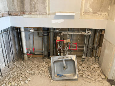 Gold Coast condo open concept kitchen 1010 N Lake Shore Drive renovation