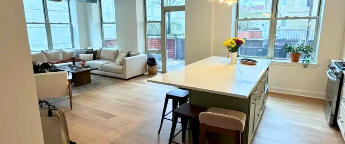 Chicago condo kitchen renovation completed with proper HOA and city permits -- Assembly Squad Remodeling