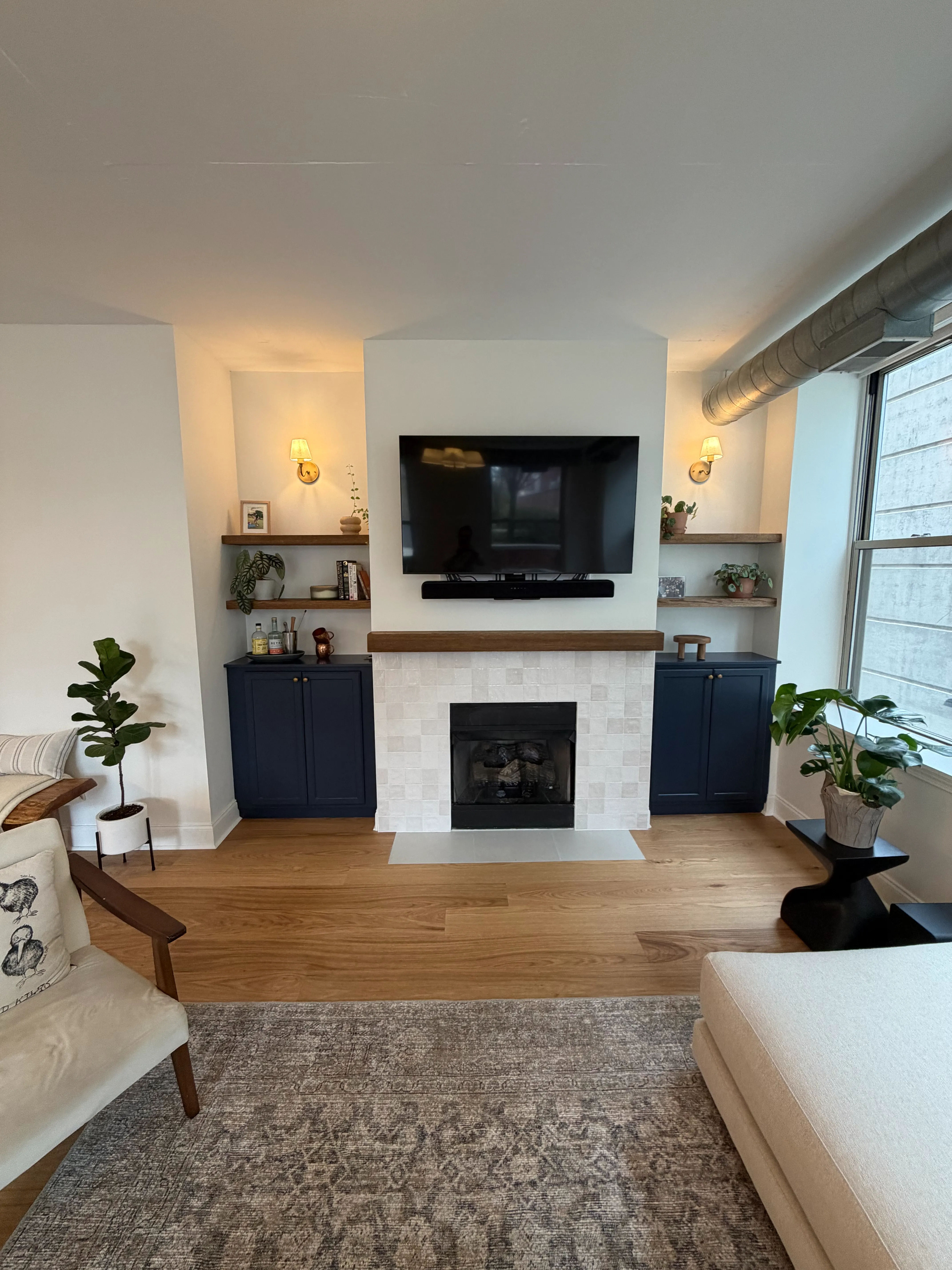 West Loop condo after remodel - alternative view