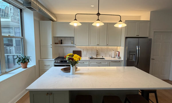 Lakeshore East condo kitchen remodel Chicago