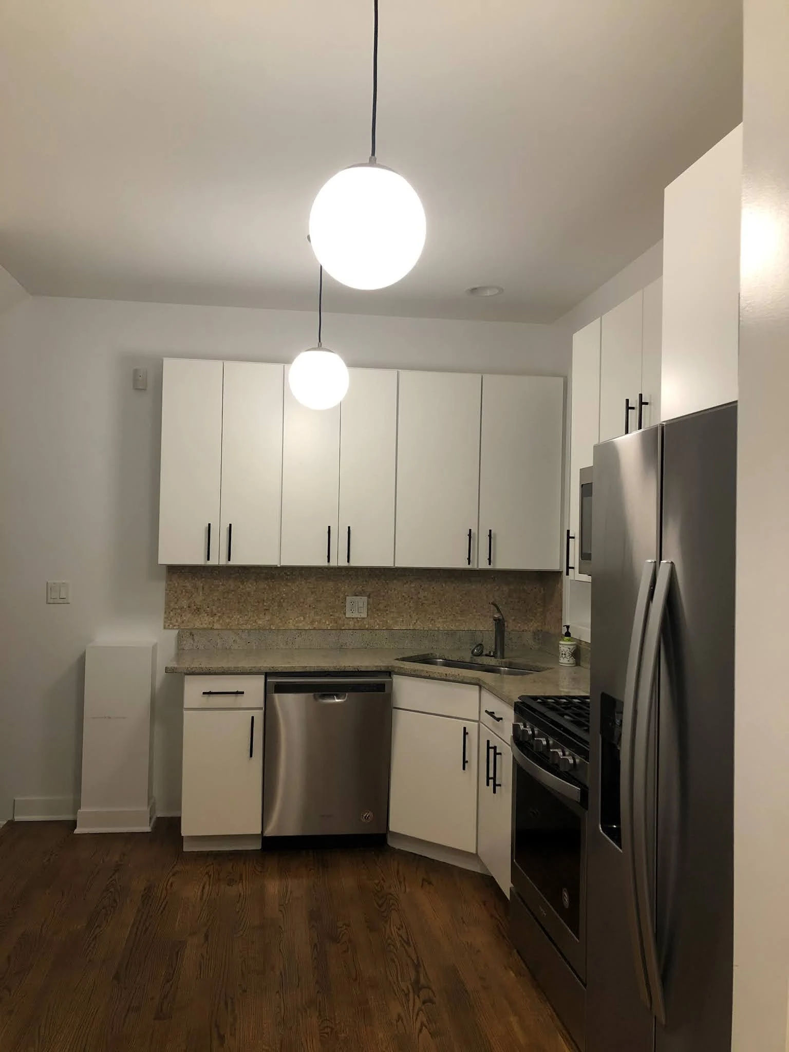 West Town kitchen before renovation - outdated design