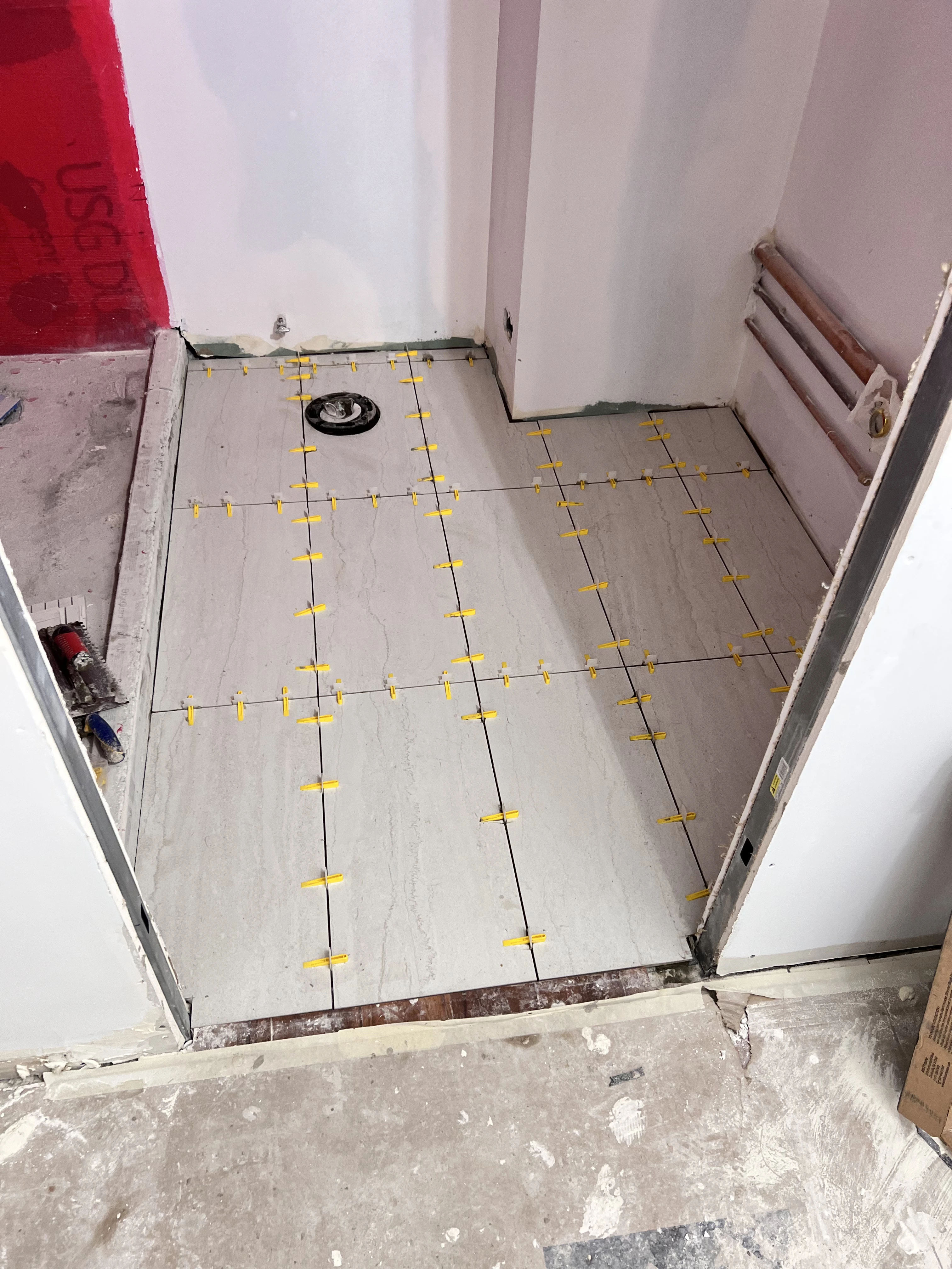 Newberry Plaza kitchen renovation in progress - custom cabinets installation