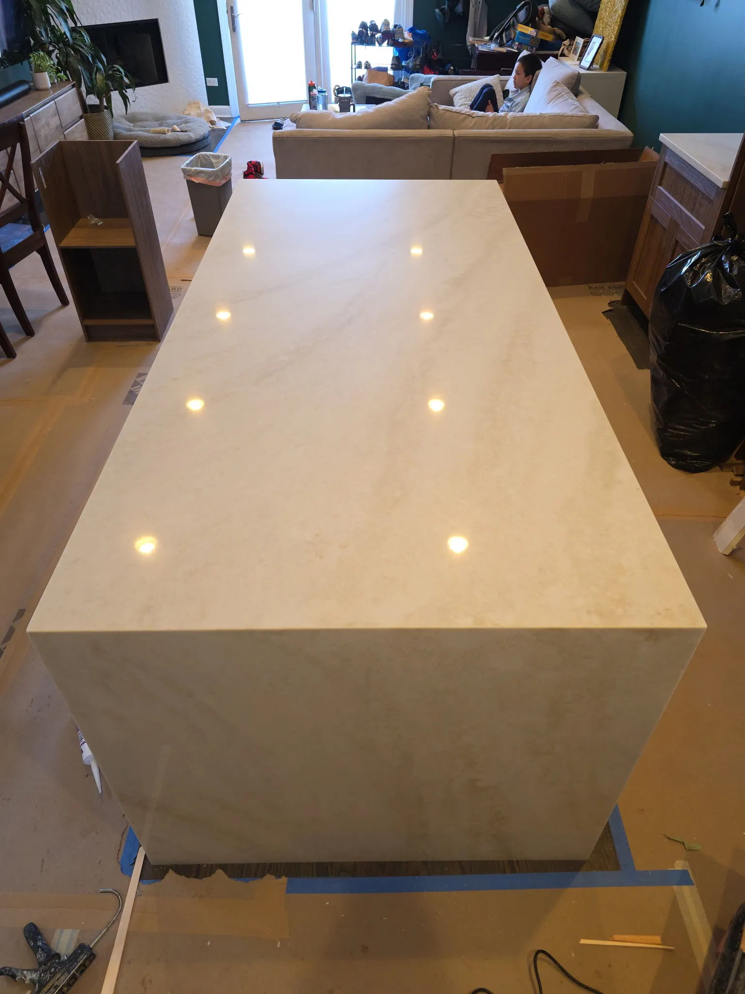 Custom kitchen cabinet installation Logan Square