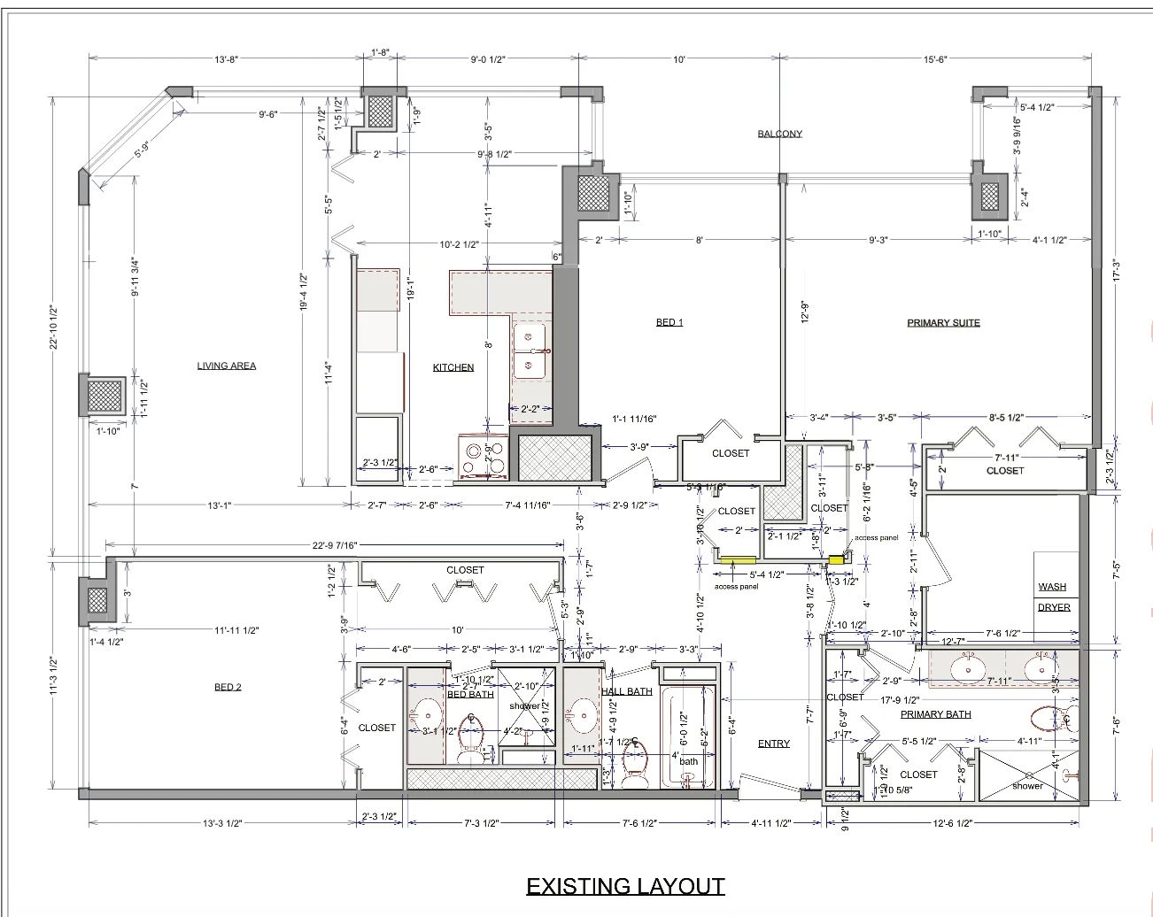 Complete condo design plan overview - Newberry Plaza