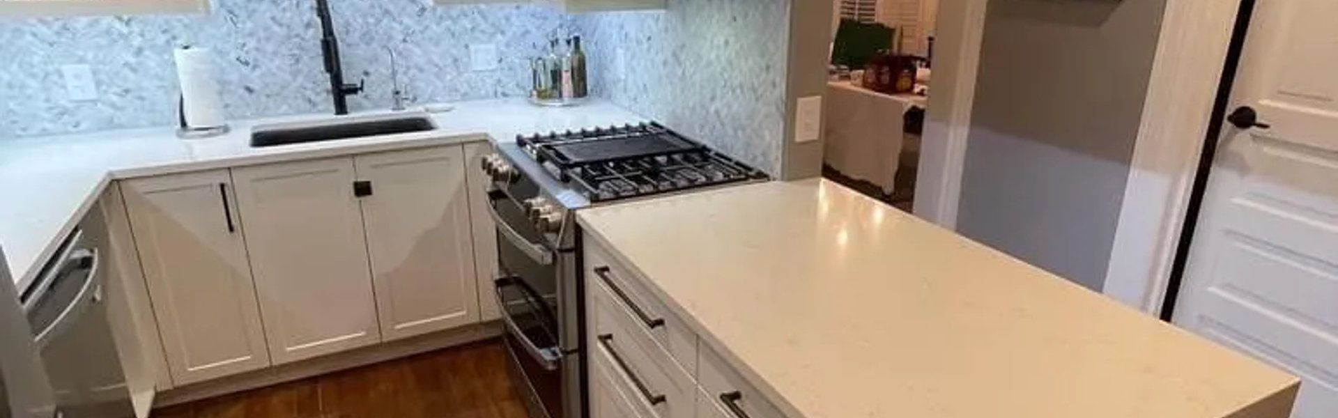 Lakeview small kitchen IKEA storage solutions -- higher cabinets maximize storage lakeview condo Chicago 2026
