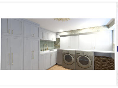 Basement designer Winnetka -- professional elevation drawings