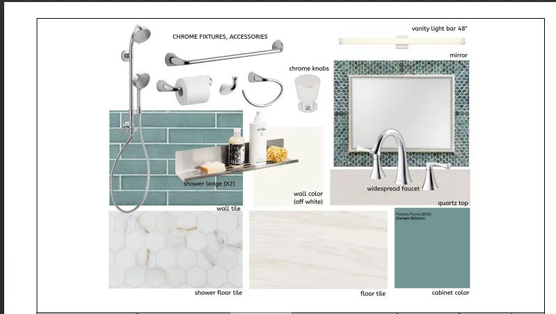 Modern bathroom design Wicker Park Chicago