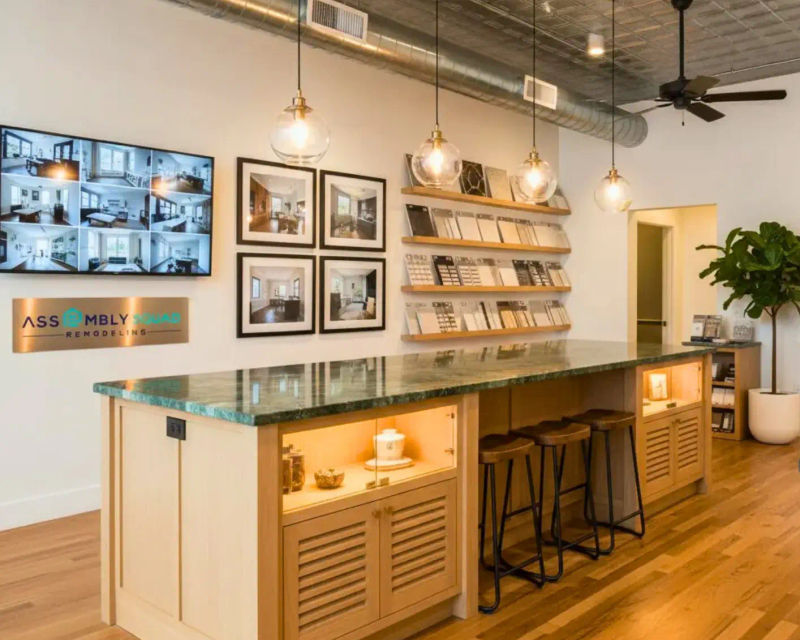 Assembly Squad design-build showroom Lincoln Park Chicago