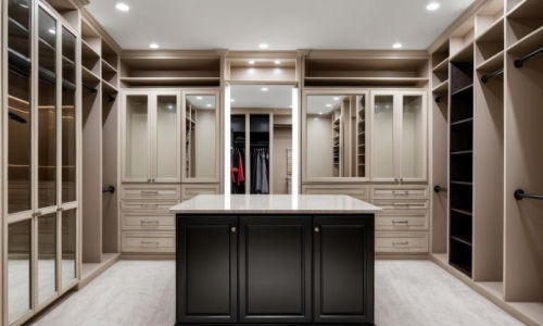 Custom walk-in closet Lincoln Park