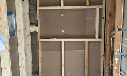 Full bathroom gut renovation