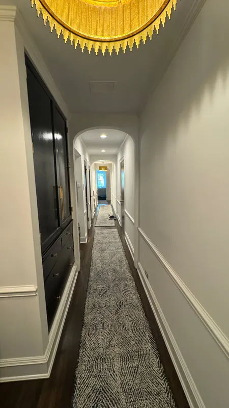 Luxury Streeterville condo kitchen after complete renovation