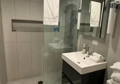 Custom cabinet and tile detail 1242 N Lake Shore Streeterville luxury renovation Chicago