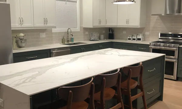 Open concept kitchen conversion West Town