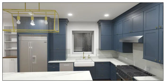 Industrial kitchen design West Loop Chicago