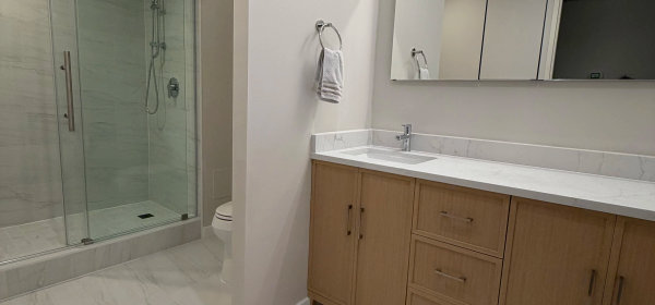 After tile installation