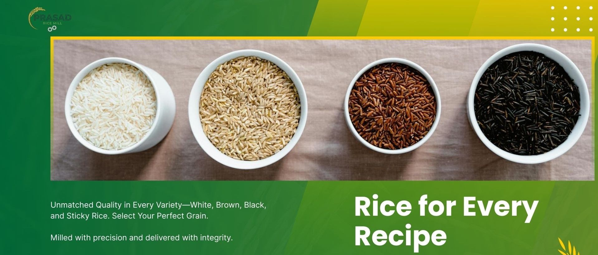Quality Rice Banner