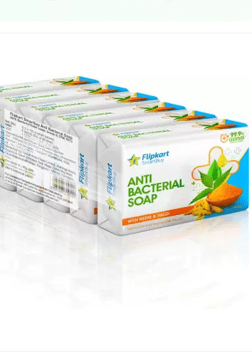 Flipkart SmartBuy Anti Bacterial Soap (Cleansing Soap)  (6 x 100 g)