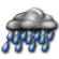 Mostly Cloudy with Rain