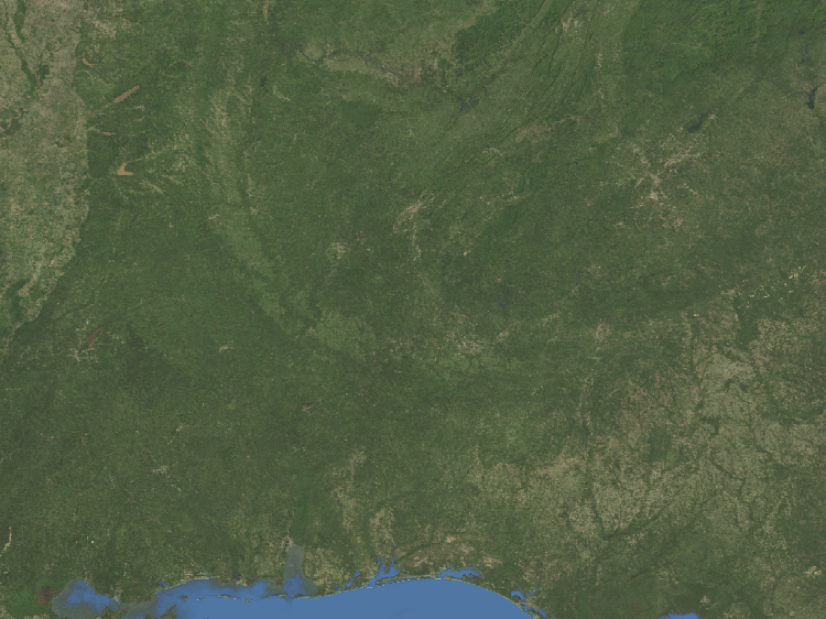 Alabama Doppler Weather Radar Map