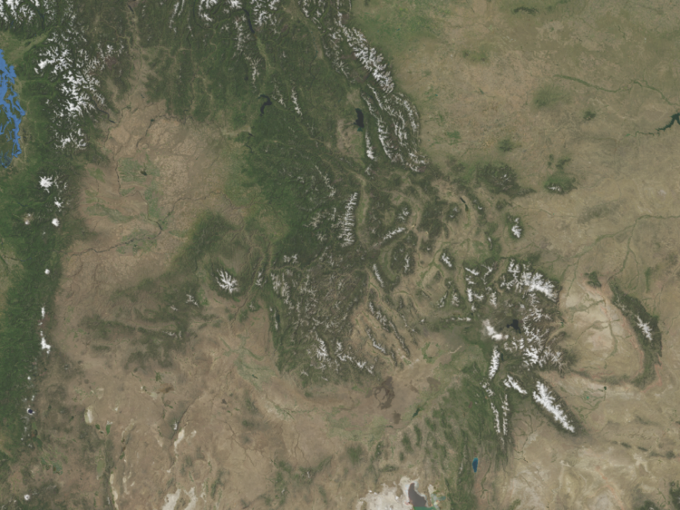 Idaho Weather Satellite