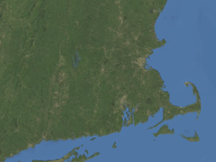 Massachusetts Doppler Weather Radar Map