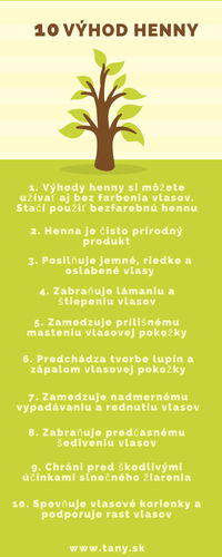 10 Výhod Henny